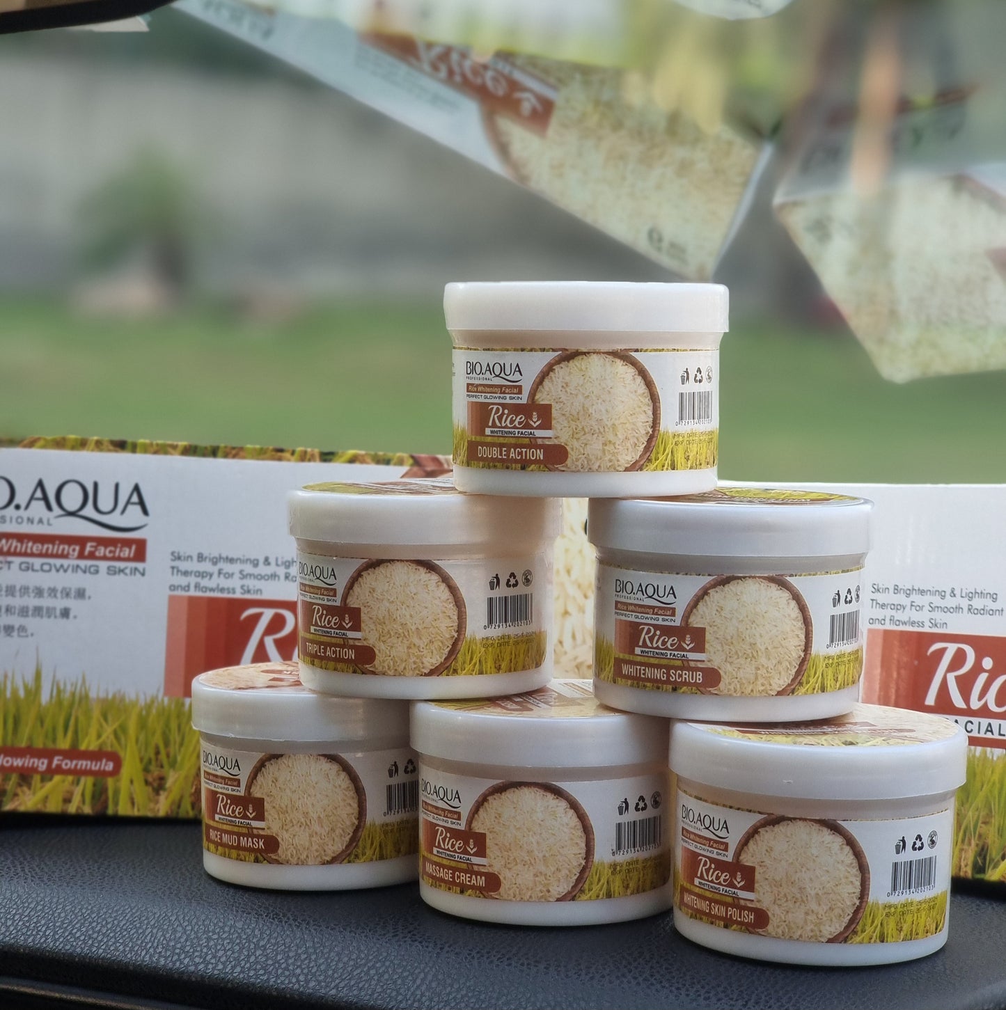 BIO AQUA Rice Whitening Facial